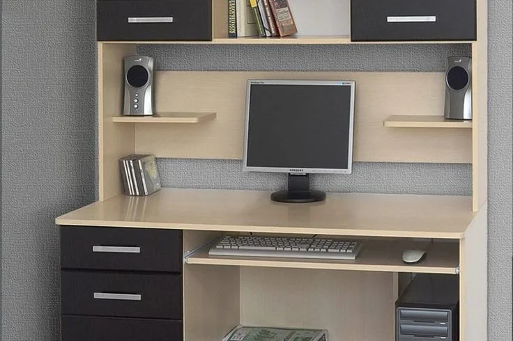 میزتحریر کتابخانه دار مدل H405