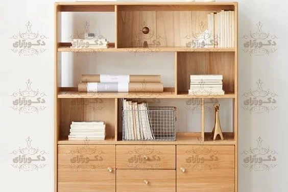 کتابخانه دکورآرای مدل DAKT26