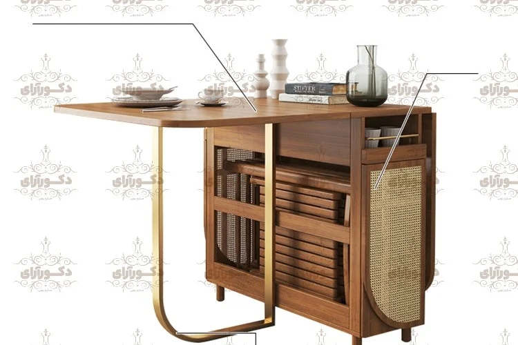 میزغذاخوری دکورآرای مدل DAMG03