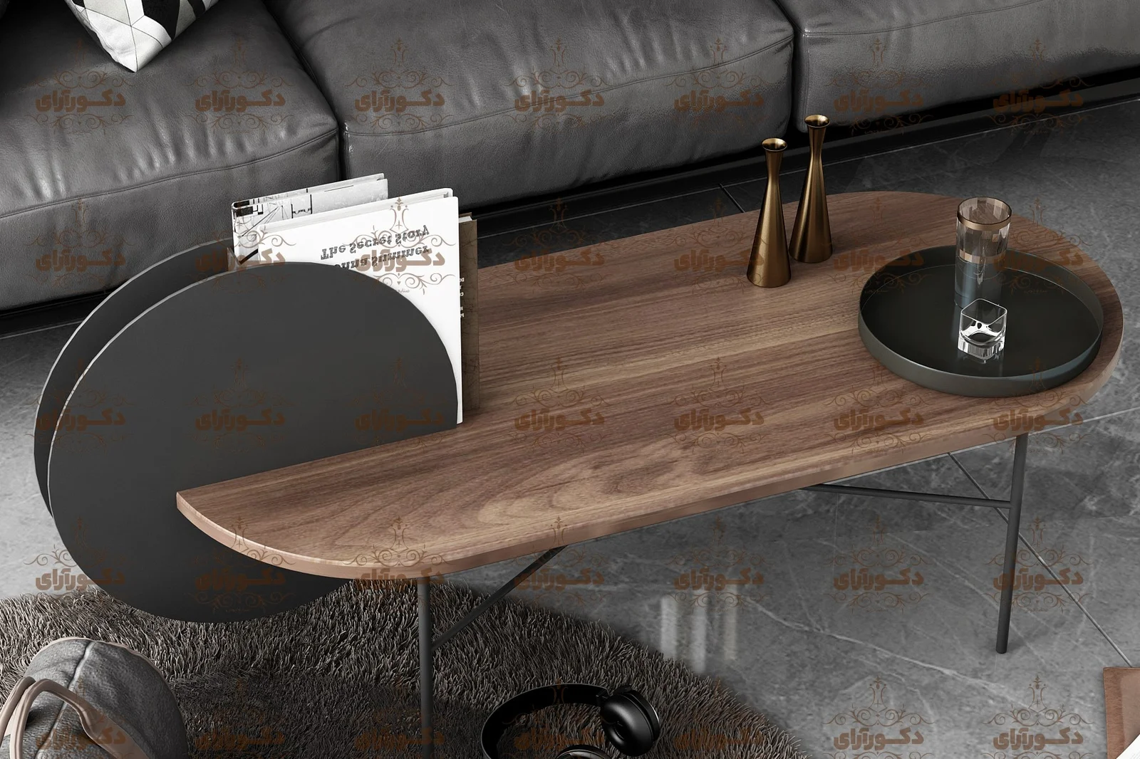 میز جلومبلی دکورآرای مدل DAJM02