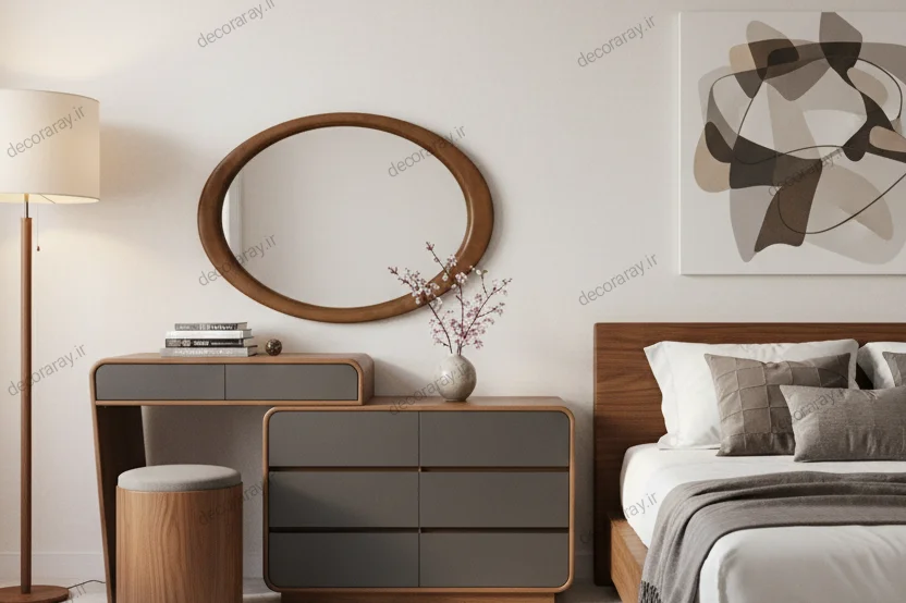 میزآرایش کشویی دکورآرای مدل DAMA18