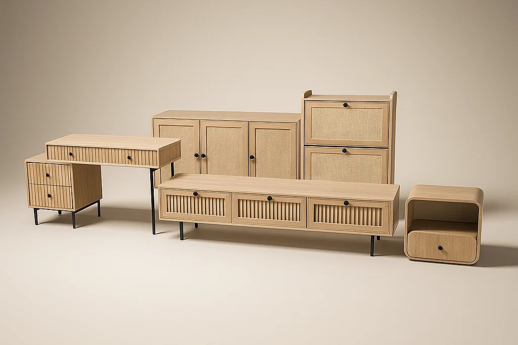 ست تخت، میزآرایش، پاتختی، میزتلویزیون، کنسول دکورآرای decor-115