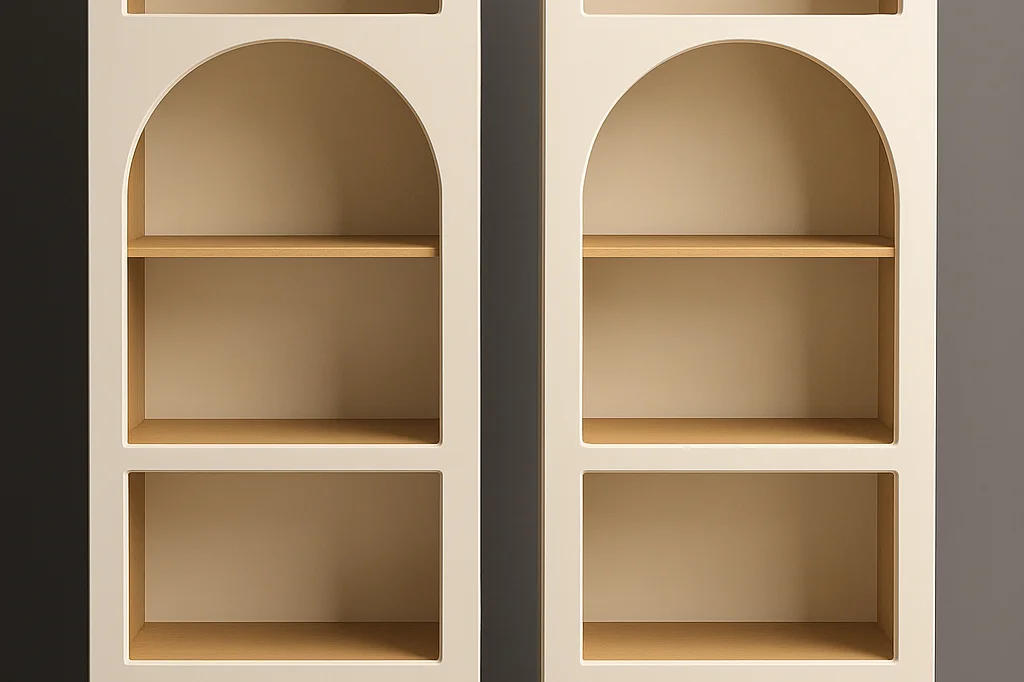 کتابخانه گنبدی دکورآرای مدل DAKT41