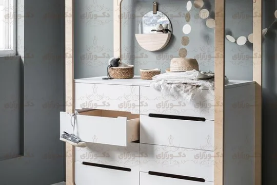 دراور نوزاد دکورآرای مدل DADR12