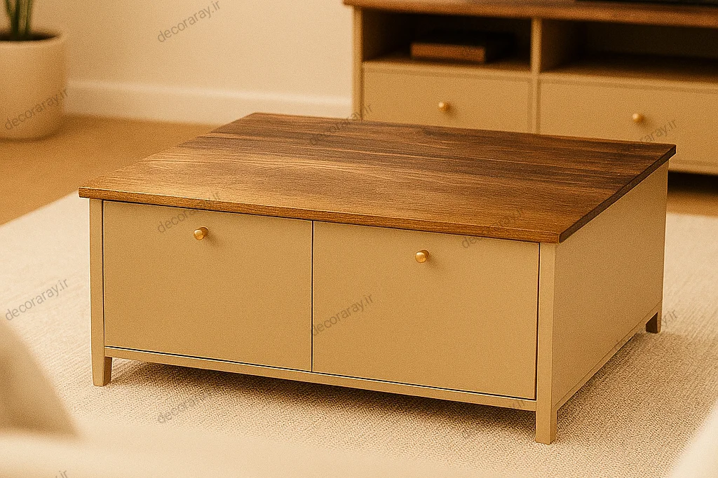 ميز جلومبلی دکورآرای مدل DAJM47