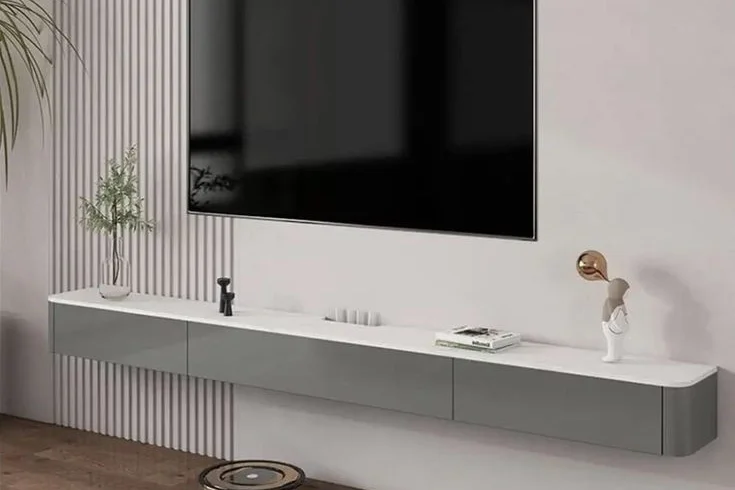 میزتلویزیون دیواری دکورآرای مدل DAMTV250