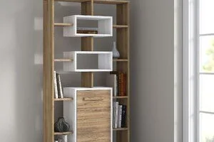 کتابخانه دکورآرای مدل DAKT33