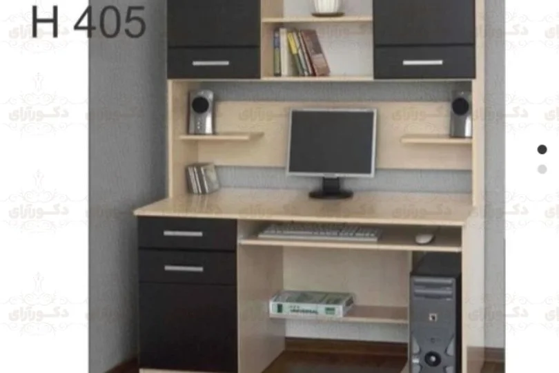 میزتحریر کتابخانه دار مدل H405