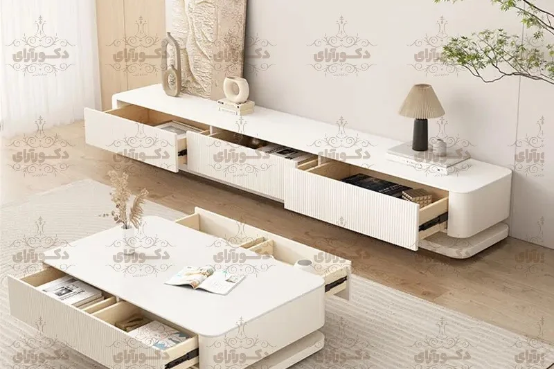 میزتلویزیون دکورآرای مدل DAMTV40