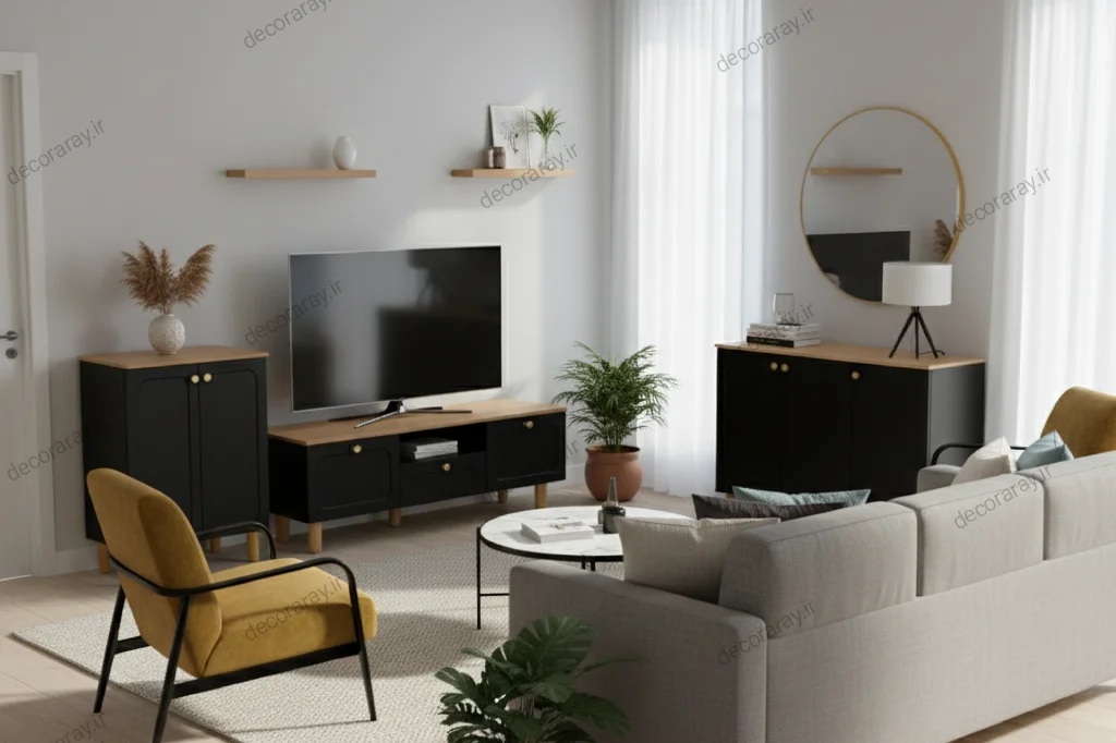 ست کنسول، دراور، میزتلویزیون دکورآرای decor-130