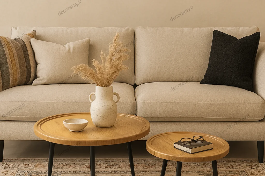 ميز جلومبلی دکورآرای مدل DAJM46