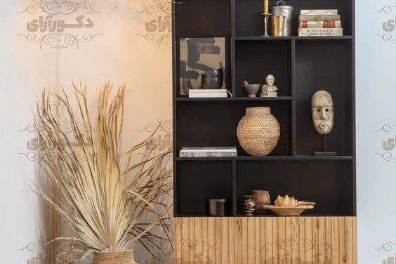 کتابخانه دکورآرای مدل DAKT32