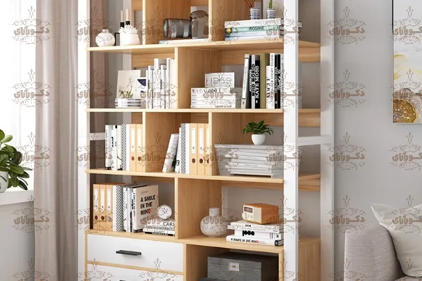 کتابخانه دکورآرای مدل DAKT23