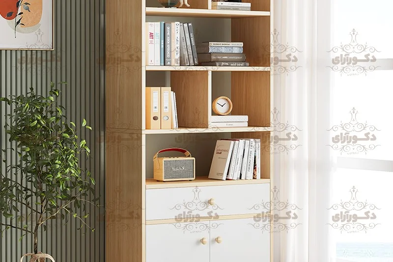 کتابخانه دکورآرای مدل DAKT24
