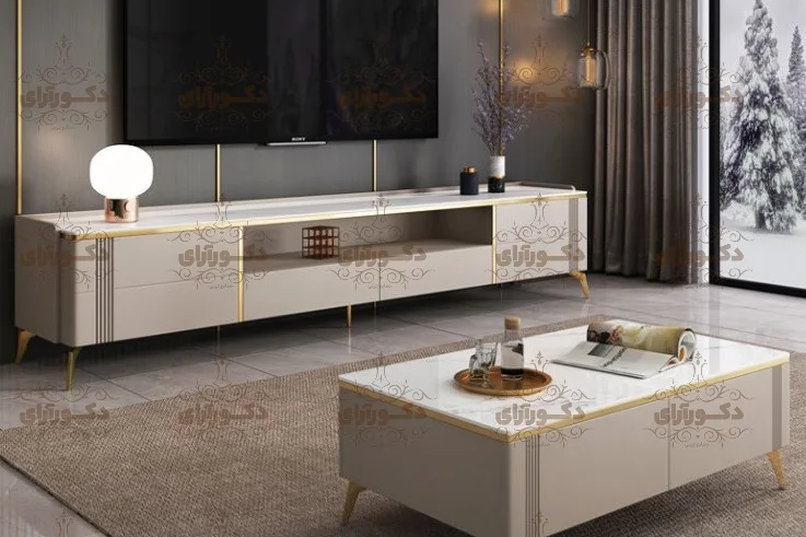 ميز جلومبلی دکورآرای مدل DAJM28